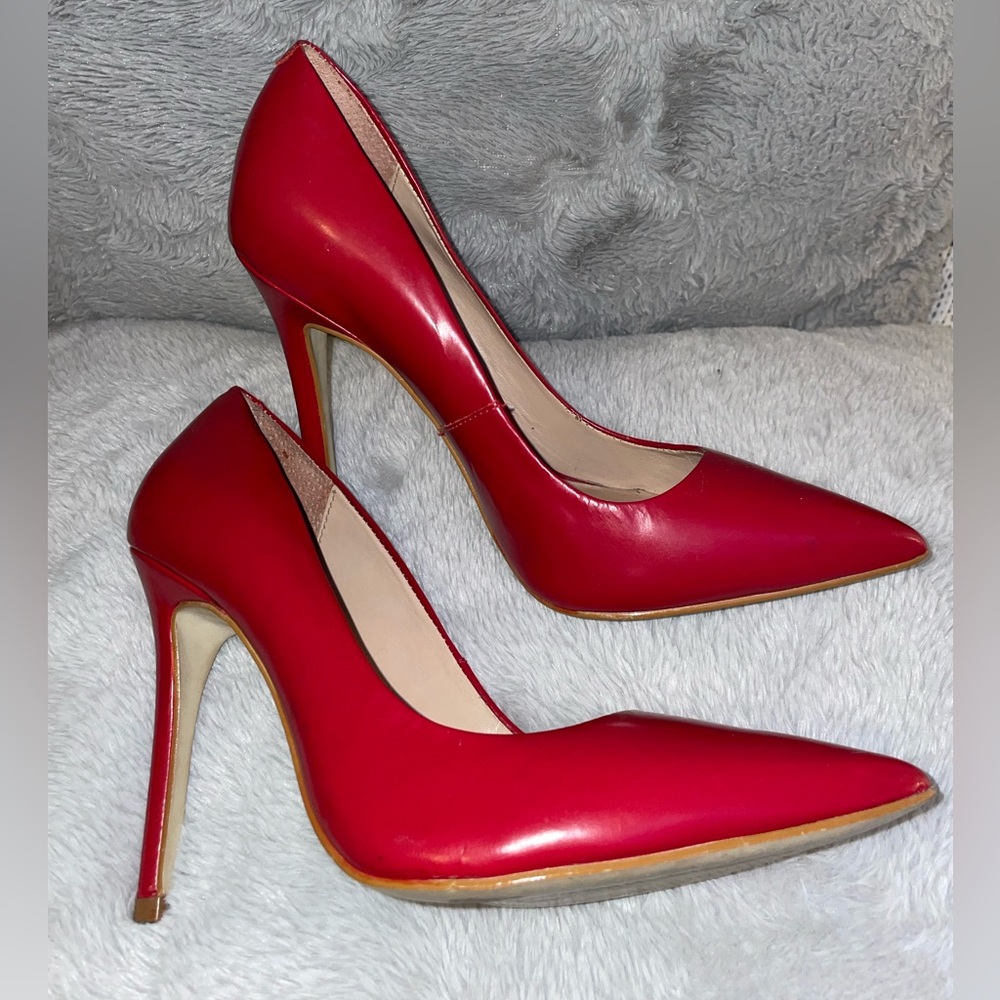 ALDO DRESS UP RED HEELS